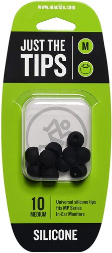 Mackie MP-MED-SILICONE-KIT Replacement Silicone Tips for MP Series In-Ear Headphones. Medium