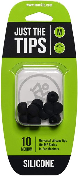 Mackie MP-MED-SILICONE-KIT Replacement Silicone Tips for MP Series In-Ear Headphones. Medium