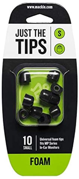 Mackie MP-SML-FOAM-KIT Replacement Foam Tips for MP Series In-Ear Headphones. Small