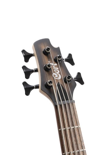 Cort C5PLUSOVMHABB Artisan Series C5 Plus OVMH 5 String Bass Guitar. Antique Brown Burst