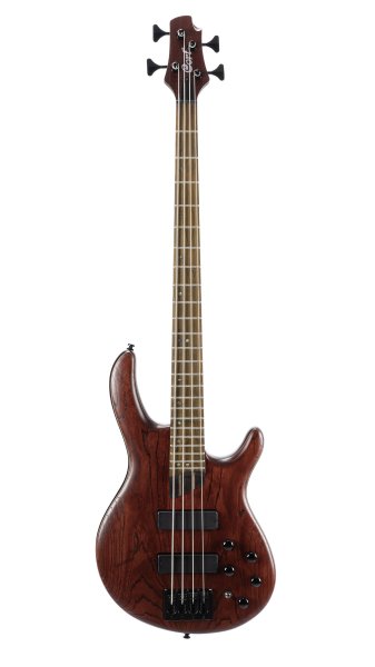 Cort B4ELEMENTOPBR Artisan Series B4 Element Bass Guitar. Open Pore Burgandy Red