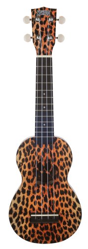 Mahalo MA1CH Art II Series Soprano Ukulele. Cheetah Motiff