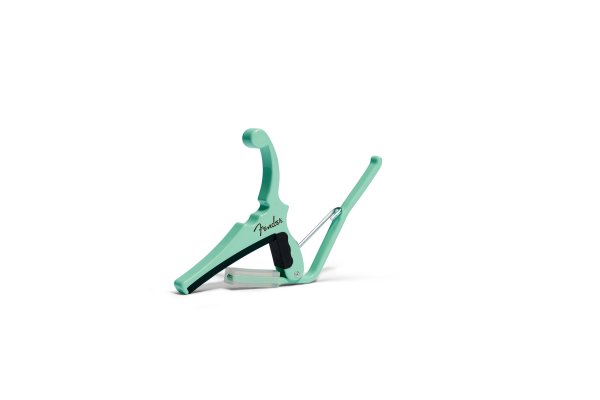 Kyser KGEFSGA Fender X Kyser Quick-Change Electric Guitar Capo. Surf Green