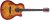 Washburn DFBACEA Deep Forest Burl Grand Auditorium Acoustic Electric Guitar. Amber Fade