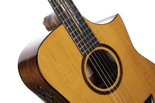 Cort LUXEII Luxe Series Concert Acoustic Electric Guitar. Natural Glossy