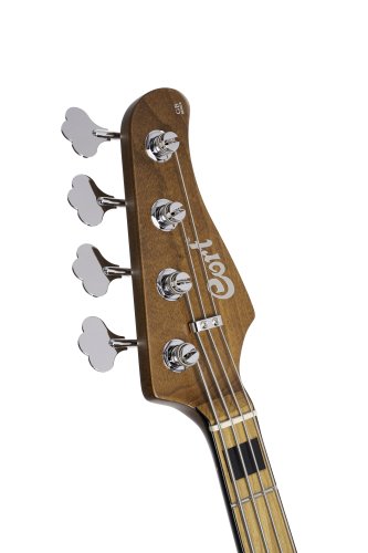 Cort GBMODERN4OPVN GB Series Modern Bass Guitar. Open Pore Vintage Natural