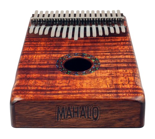 Mahalo MKA17KA Kalimba. Flame Koa
