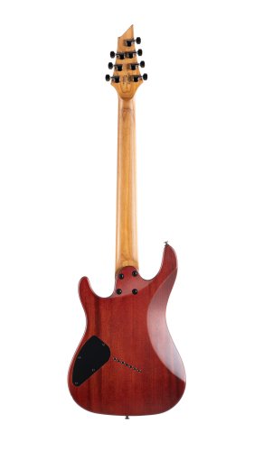 KX Series Multi-Scale 7-String Electric Guitar, Open Open Pore Mahogany