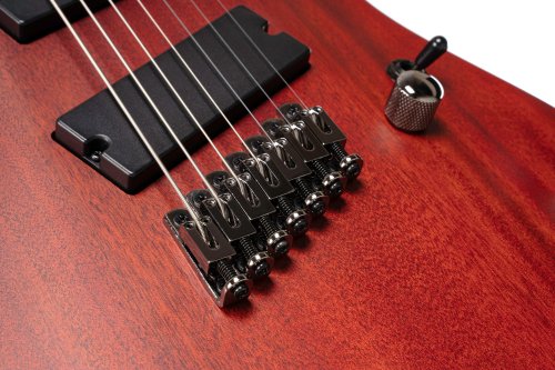 KX Series Multi-Scale 7-String Electric Guitar, Open Open Pore Mahogany