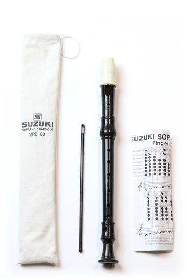 Suzuki SRE-80 3-Piece English Recorder.