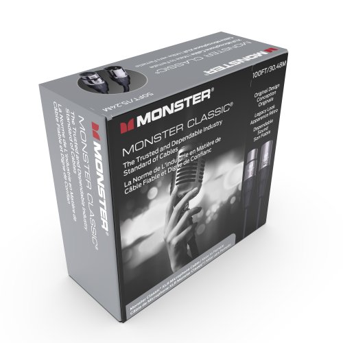 Monster CLAS-M-100WW Classic Microphone Cable. 100'