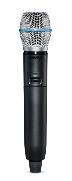 Shure GLXD2PLUS/B87A-Z3 BET87A Microphone with Handheld Transmitter