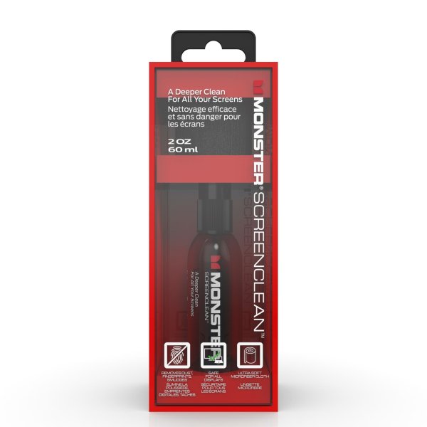 Monster VME50016 Screen Clean. 60ml