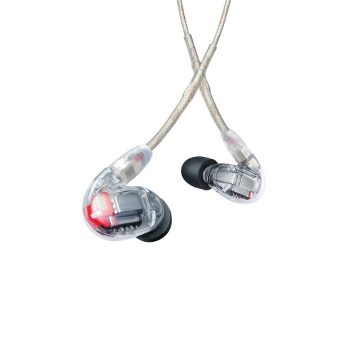 Shure SE846 Gen 2 Sound Isolating Earphones with Four High-Definition Drivers and Customizable Sound Signatures - Clear