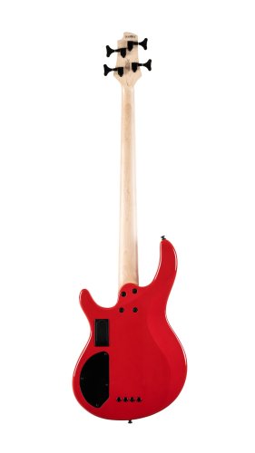Cort C4DELUXECRD Artisan Series C4 Deluxe Bass Guitar. Candy Red