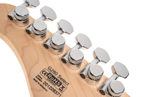 Cort G280SELECTTCP G Series 280 Select Double Cutaway Electric Guitar. Trans Chameleon Purple