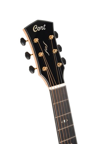 Cort GOLDPASSION Gold Series Gold Passion Acoustic-Electric Guitar. Natural Glossy