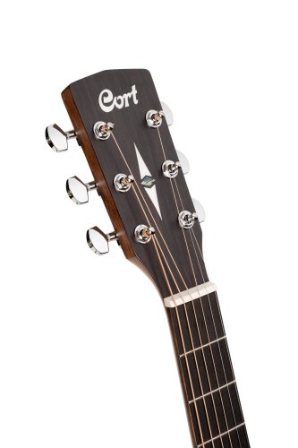 Cort GA1EOP Grand Regal Series GA1E Acoustic-Electric Guitar. Open Pore Natural