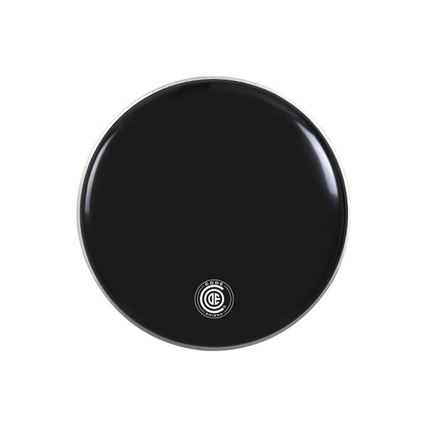 Code EBLR18 Enigma Series Black Drumhead. 18"