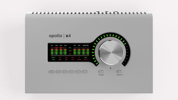 Universal Audio UA-APX4G2-STU Apollo x4 Rackmount Recording Interface. Studio + (Gen 2)
