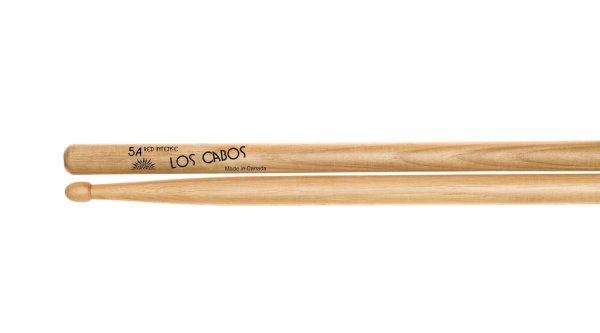 Los Cabos LCD5AIRH 5A Intense Red Hickory Drumsticks
