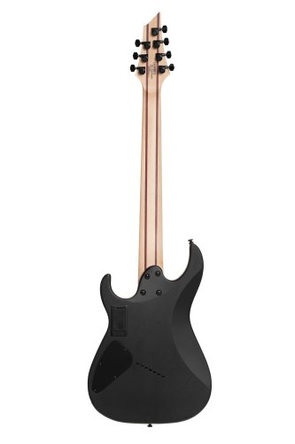 Cort KX507MS-NBB KX Series Pale Moon 7-String Multi-Scale Electric Guitar. Natural Black Burst
