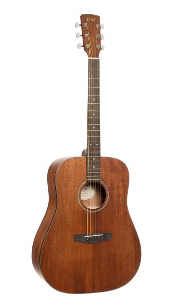Cort EARTH60MOP Earth Series 60 Mahogany Dreadnought Acoustic Guitar. Open Pore
