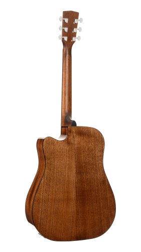 Cort EARTH60CENAT Earth Series 60 Dreadnought Acoustic Electric Guitar. Natural Glossy