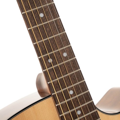 Cort EARTH60CENAT Earth Series 60 Dreadnought Acoustic Electric Guitar. Natural Glossy