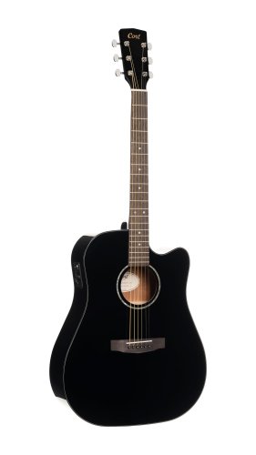 Cort EARTH60CENAT Earth Series 60 Dreadnought Acoustic Electric Guitar. Natural Glossy