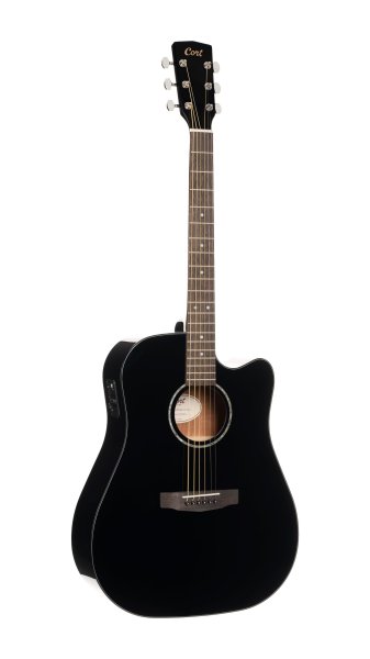 Cort EARTH60CENAT Earth Series 60 Dreadnought Acoustic Electric Guitar. Natural Glossy