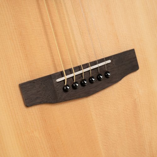 Cort EARTH60CENAT Earth Series 60 Dreadnought Acoustic Electric Guitar. Natural Glossy