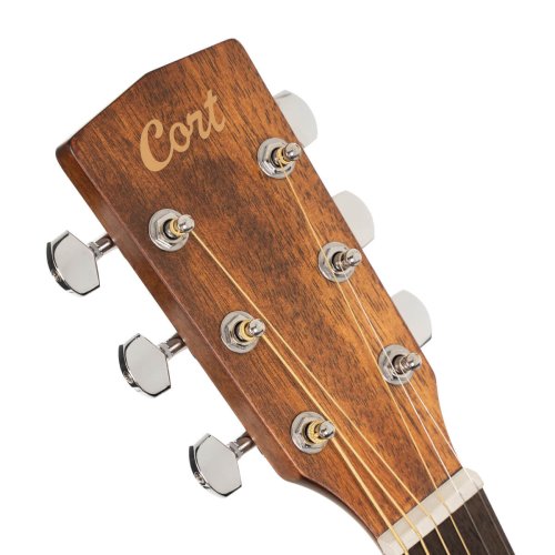 Cort EARTH60CENAT Earth Series 60 Dreadnought Acoustic Electric Guitar. Natural Glossy