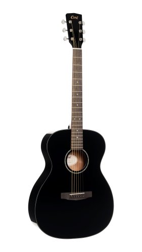 Cort L60BK Luce Series L60 Orchestra Acoustic Guitar. Black Gloss