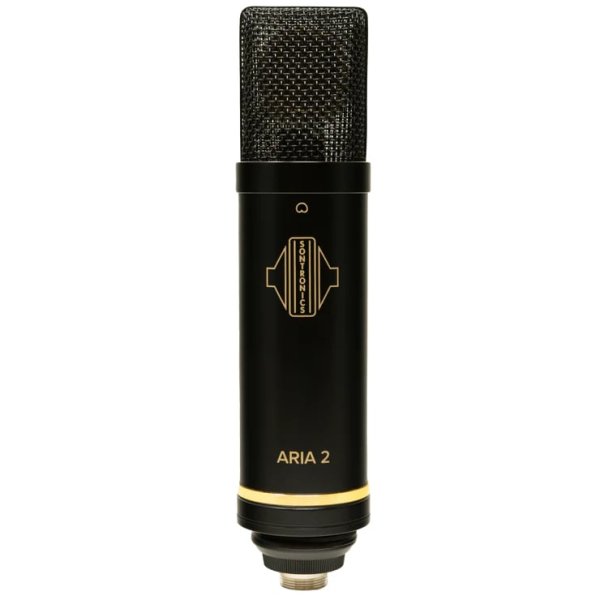 Sontronics Aria 2 - Fixed Cardioid Valve Condenser Microphone. Black