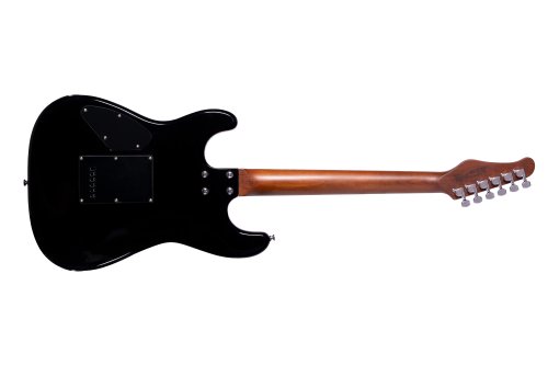 Washburn Sonamaster Elite Double Cutaway Electric Guitar. Striped Ebony