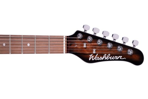 Washburn Sonamaster Elite Double Cutaway Electric Guitar. Striped Ebony