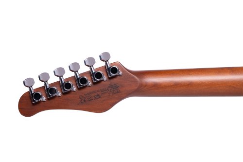 Washburn Sonamaster Elite Double Cutaway Electric Guitar. Striped Ebony