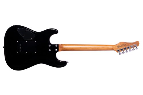 Washburn Sonamaster Elite Double Cutaway Electric Guitar. Flame Black Burst