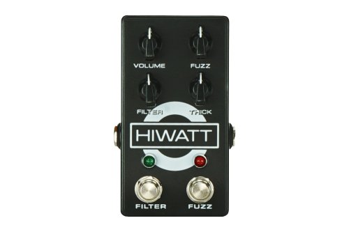 Hiwatt Filter Fuzz MKII Black - 60s-style Gain Machine w/ Filter & EQ