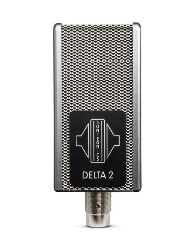 Sontronics Delta 2 - Rugged Ribbon Microphone. Silver
