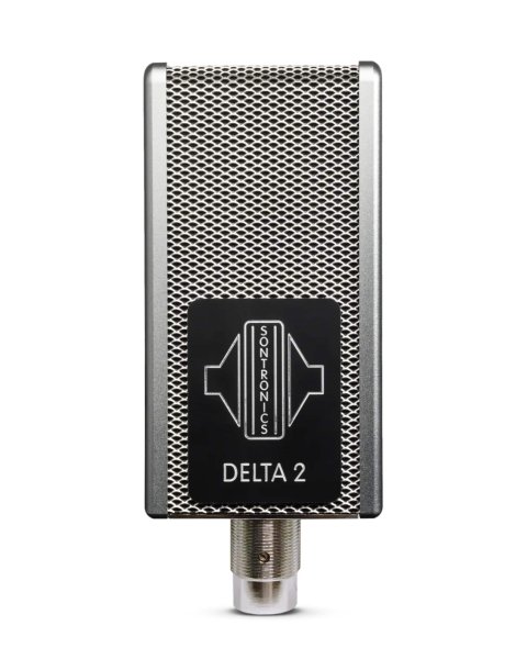 Sontronics Delta 2 - Rugged Ribbon Microphone. Silver
