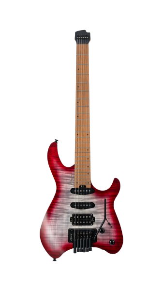 Cort Space 6GTR Electric Guitar w/Gig-bag. Semi Gloss Lava