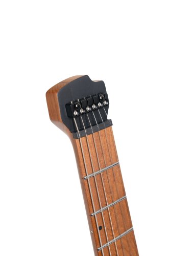 Cort Space 6GTR Multi-Scale Electric Guitar w/Gig-bag. Semi Gloss Trans Black