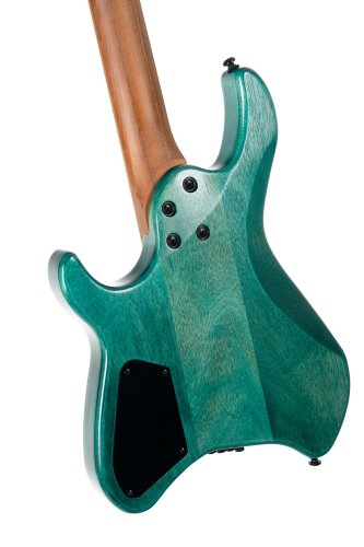 Cort Space 6GTR Multi-Scale Electric Guitar w/Gig-bag. Semi Gloss Turquoise