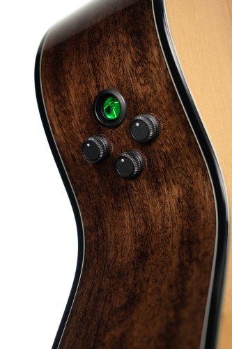 Cort Gold MC6 Ovangkol Acoustic-Electric Guitar w/Premium Gig-bag. Natural Gloss