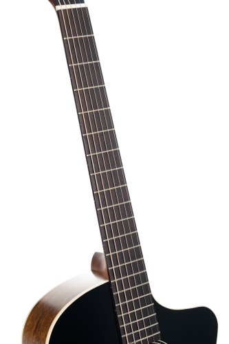 Cort CORE-MC Ovangkol Acoustic-Electric Guitar w/Gig-bag. Black Top Semi Gloss