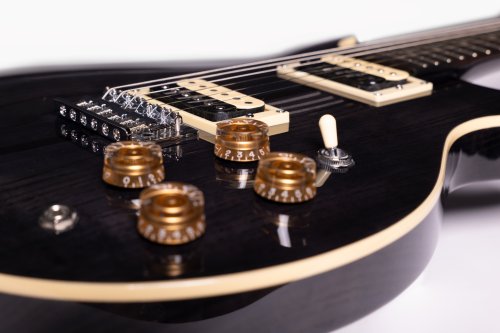 Washburn H10TB Wing Series Hawk Electric Guitar. Trans Black