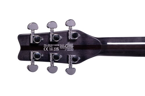 Washburn H10TB Wing Series Hawk Electric Guitar. Trans Black