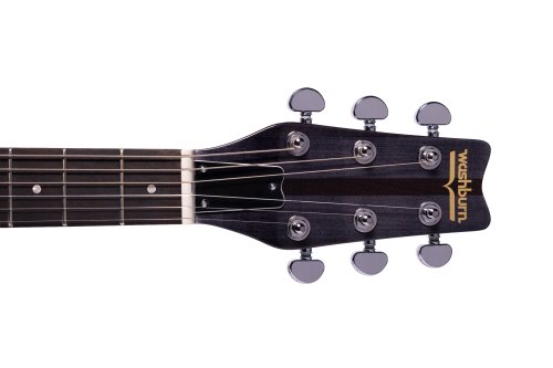 Washburn H10TB Wing Series Hawk Electric Guitar. Trans Black